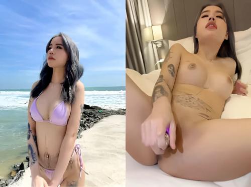 Onlyfans - Chibi1311 melakukan masturbasi di hotel