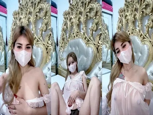 Bokep Indo Mamih Gemesh Baju Transparan Remas TT Lumer