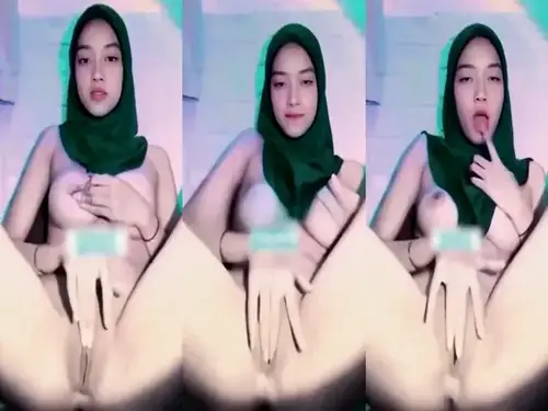 Bokep Jilbab Main Solo Asik Sampai Basah Kuah